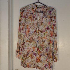 Zara Floral Lightweight Dress Sz M - but runs small great for a size S